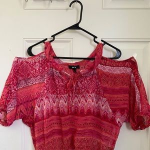 Pretty open shoulder blouse